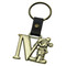 Mickey Mouse Letter M Brass Key Chain