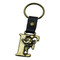 Mickey Mouse Letter F Brass Key Chain