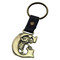 Mickey Mouse Letter G Brass Key Chain