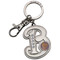 Two Tinker Bell Letter Pewter Keychains - Choose your Initial