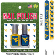 University of Iowa Nail Polish Team Colors with Nail Decals & Nail File