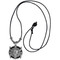 Buffalo & Shield Adjustable Cord Necklace