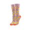 Tacos! Tacos! One Size Fits Most Mauve Ladies Crew Socks