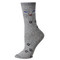 Cat Eyes Medium Grey Socks