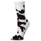 Cow Print White Medium Socks