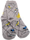 Warbler Gray Ladies Socks