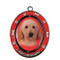 Labradoodle Spinning Keychain