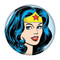 DC Comics Wonder Woman Head 1.25" Pinback Button
