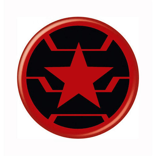 Marvel Comics Winter Soldier Logo 1.25" Pinback Button