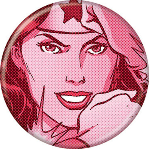 DC Comics Wonder Woman Red 1.25" Pinback Button