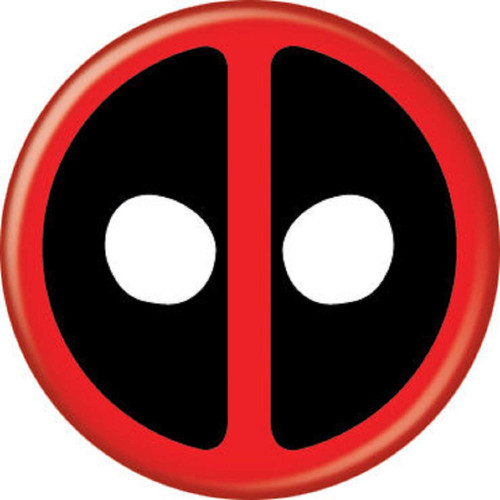 Marvel Comics Deadpool Logo 1.25" Pinback Button