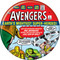 Marvel Comics 1980s Avengers #1 Cover 1.25" Pinback Button