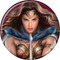 DC Comics DOJ Wonder Woman Sword 1.25" Pinback Button