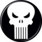Marvel Comics Punisher Logo 1.25" Pinback Button