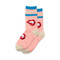 Biting Lips Blush Ladies Crew Socks