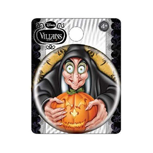Wicked Witch Disney Villians Button Pin