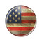 Distressed USA Flag Patriotic Rustic 1.5" Pinback Buttons - 4 Pack