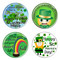 Saint Patrick's Day 1.5" Pinback Buttons - 4 Pack