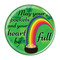 Enthoozies Happy St. Patrick's Day! Pot of Gold 1.5 Inch Diameter Pinback Button