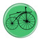 Enthoozies Bike Velocipede Boneshaker Cycling Biking Mint 2.25 Inch Diameter Pinback Button