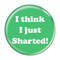 Enthoozies I Think I Just Sharted! Fart Mint 2.25 Inch Diameter Refrigerator Magnet