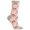 Rainbow Blush Ladies Crew Socks