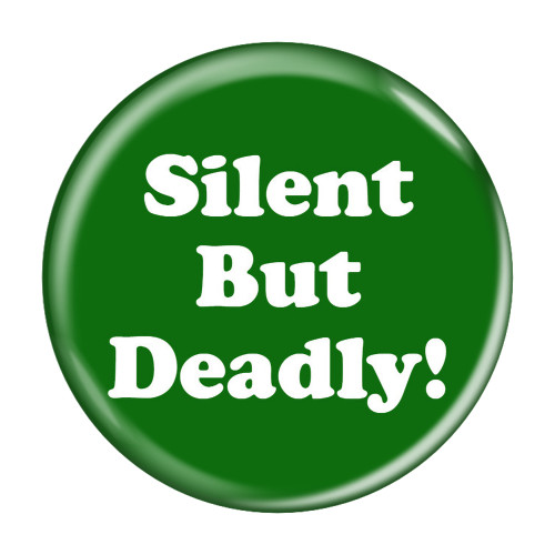 Silent But Deadly! Fart Green 2.25" Refrigerator Bottle Opener Magnet