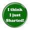 Enthoozies I Think I Just Sharted! Fart Green 2.25" Refrigerator Bottle Opener Magnet