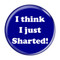 Enthoozies I Think I Just Sharted! Fart Dark Blue 2.25" Refrigerator Bottle Opener Magnet