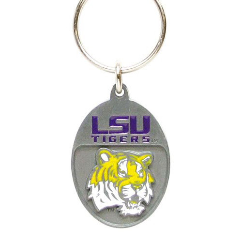 Louisiana State University Pewter Keychain LSU NCAA