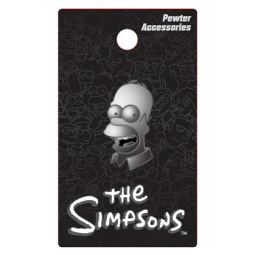 The Simpsons Homer Pewter Lapel Pin