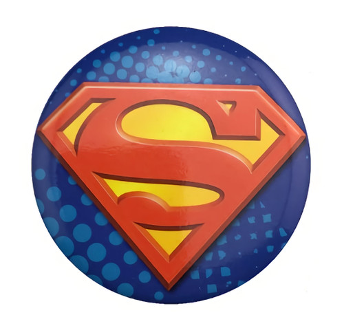 Superman Button Magnet Bottle Opener