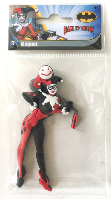 Harley Quinn Soft Touch PVC Magnet