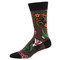 Traditional Tats One Size Fits Most Brown Heather Mens Socks