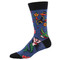 Traditional Tats One Size Fits Most Navy Heather Mens Socks