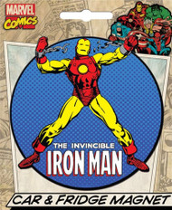 Iron Man Character Car & Refrigerator Magnet
