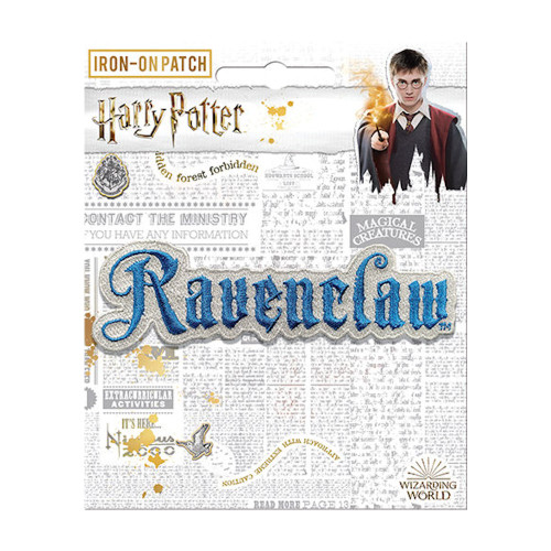 Harry Potter Ravenclaw Name Full Color Iron-On Patch