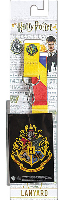 Harry Potter Hogwart�s Reversible Lanyard with Breakaway Clip and ID Holder