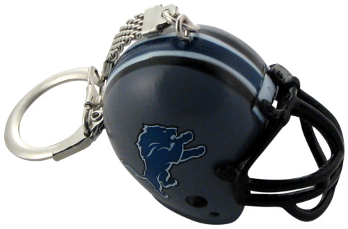 Detroit Lions Helmet Keychains 6 Pack