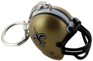 New Orleans Saints Helmet Keychains 6 Pack