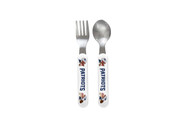 New England Patriots Baby Fork & Spoon Set