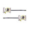 Washington Redskins Bow Bobby Pin (2-Pack)