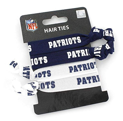 New England Patriots Hair Ties (4-Pack)