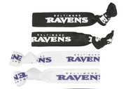 Baltimore Ravens Hair Ties (4-Pack)