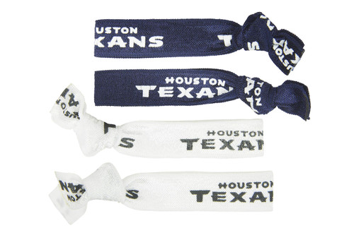 Houston Texans Hair Ties (4-Pack)