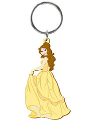 Belle Soft Touch PVC Keychain