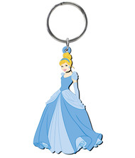 Cinderella Soft Touch PVC Keychain
