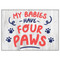 Enthoozies My Babies Have Four Paws 2.5" x 3.5" Refrigerator Magnet