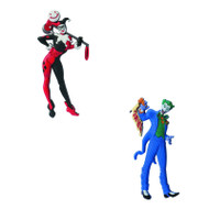 The Joker and Harley Quinn Soft Touch PVC Magnets