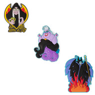 Maleficent, Ursula, Wicked Witch Soft Touch PVC Magnets